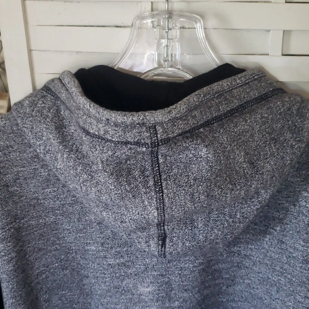 True Religion gray mens full zip casual hoodie sweatshirt size XL